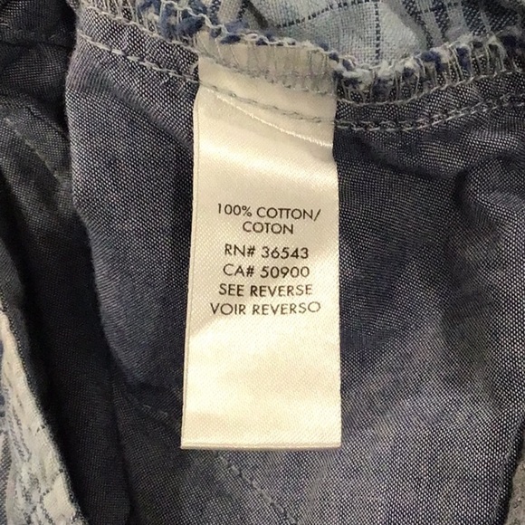 CALVIN Klein men’s blue plaid shorts sz 30 - Picture 5 of 6